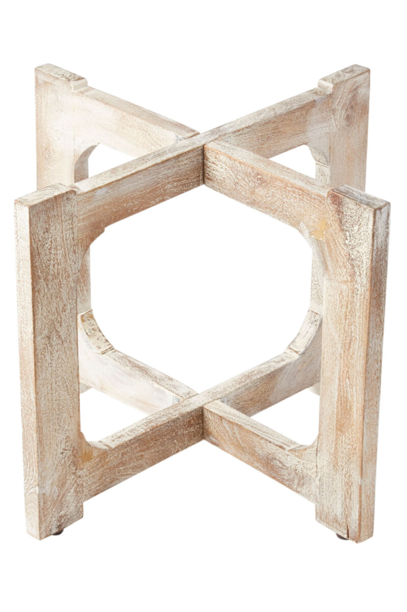 Base de mesa plegable Cadiz, blanca, 60  box