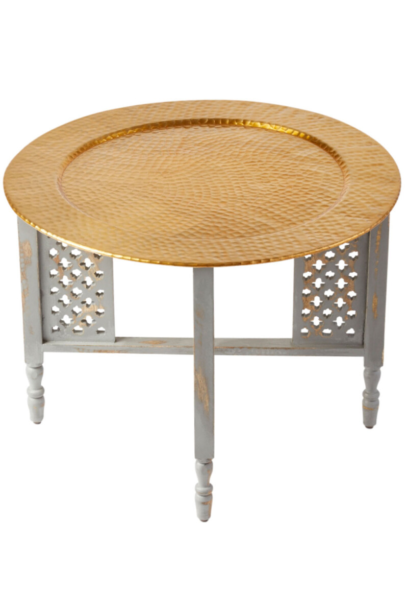 Mesa de centro oriental Hania, color dor box