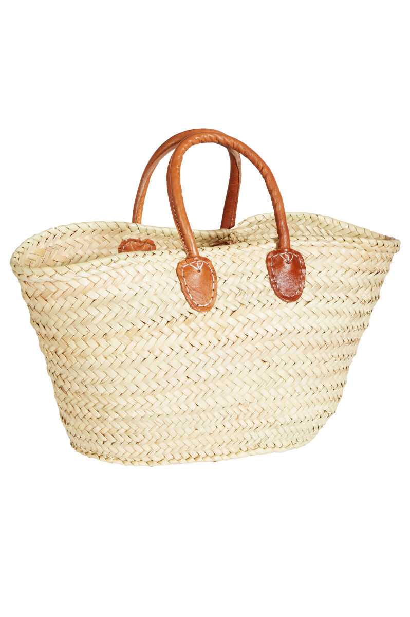 Bolso de mimbre de Ibiza, bolso de la compra Cestino peque&n