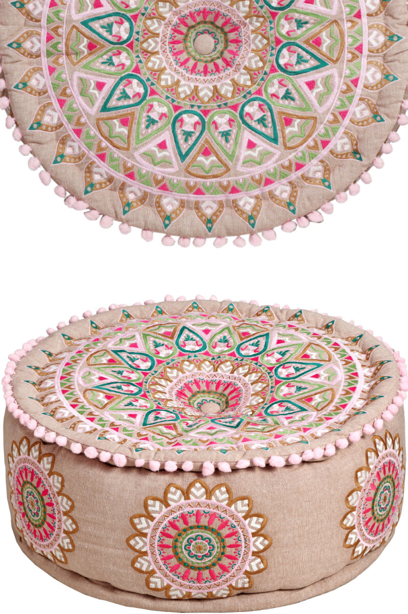 Puf oriental de decoración Badar  box