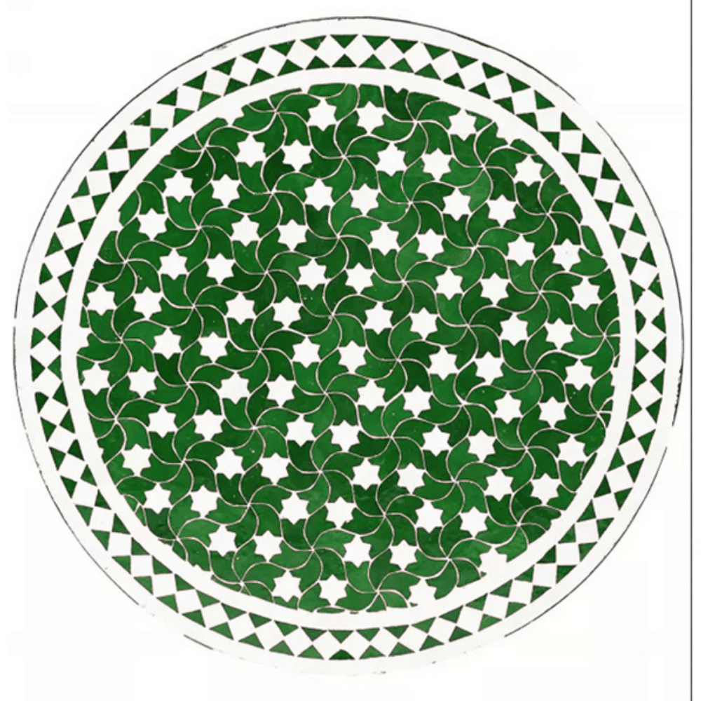 Azulejo marroquí de mosaico Estre box