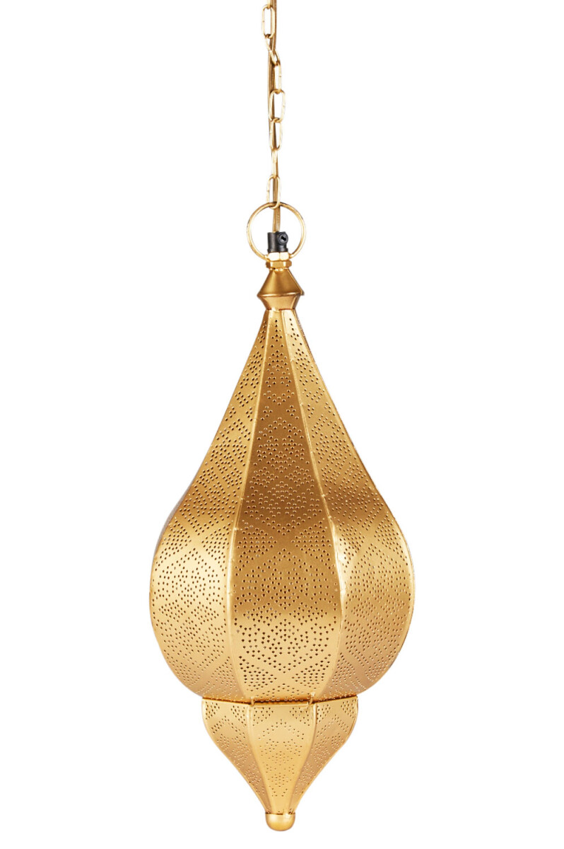 Lámpara colgante oriental Kihana Gold - Lámpar