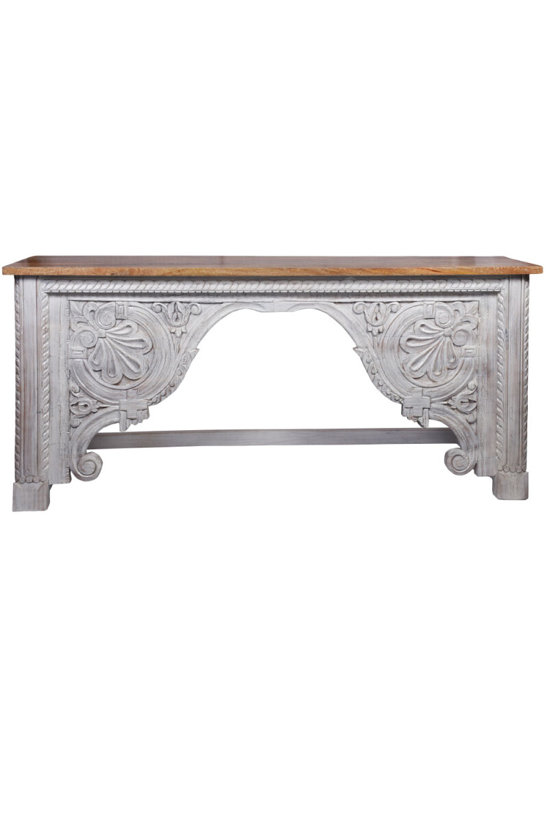 Consola de madera de estilo oriental Gal box