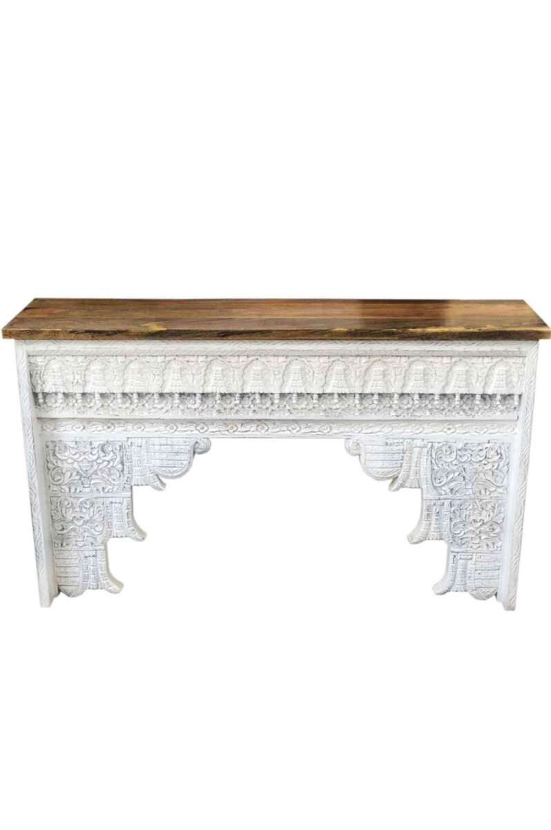 Consola de madera de estilo oriental Had box