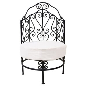 Sillón de hierro «Andalous» para...