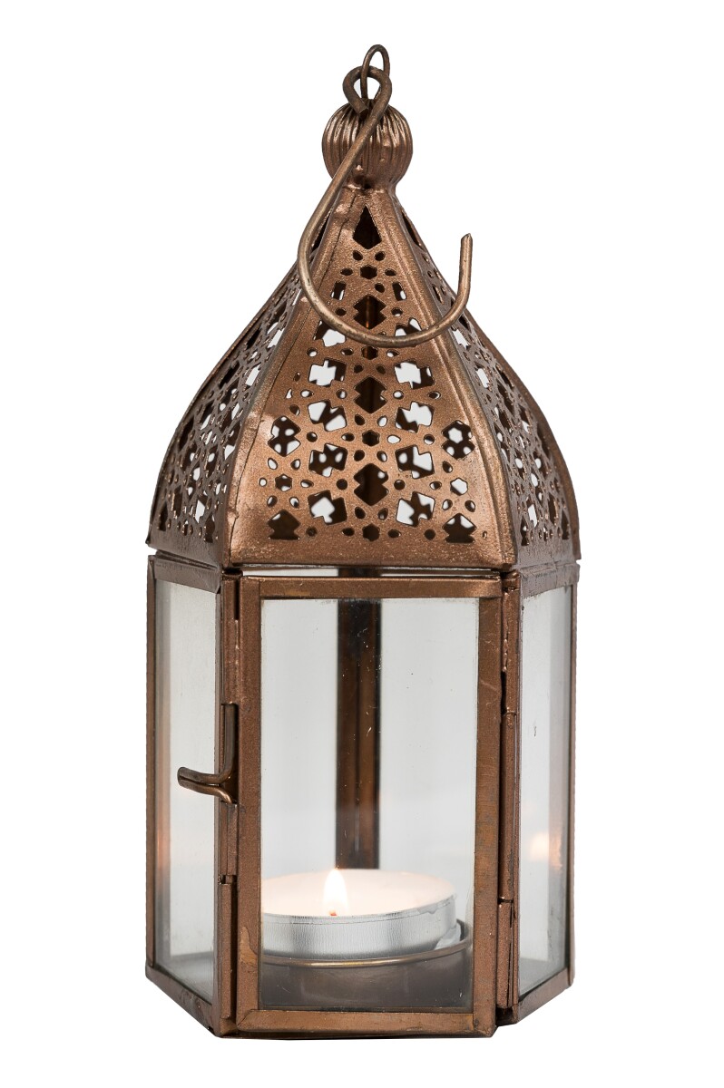 Linterna oriental Meena - Transparente box