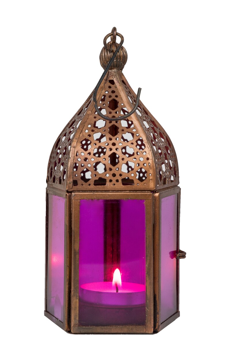 Linterna oriental Meena - Rosa box