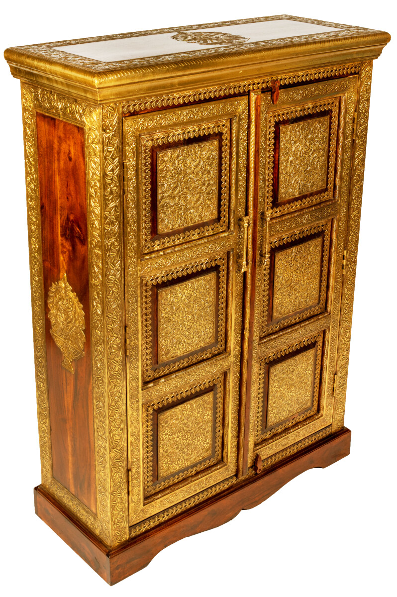 Cómoda de madera india Sashdev box