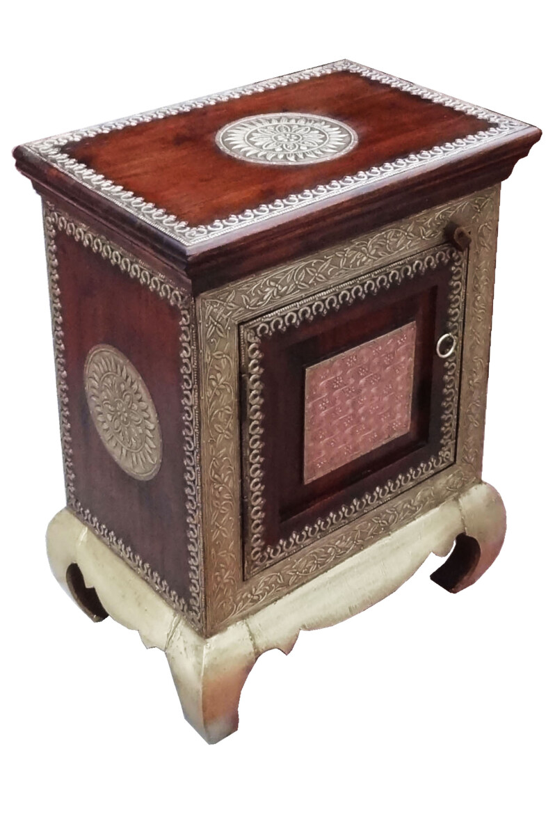 Mesita de noche india Kalpana box