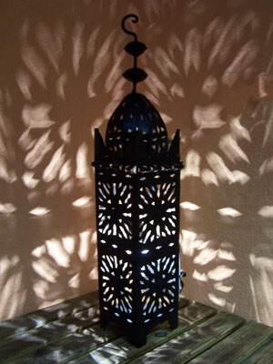 Linterna oriental Frane estrecha, 54 cm box