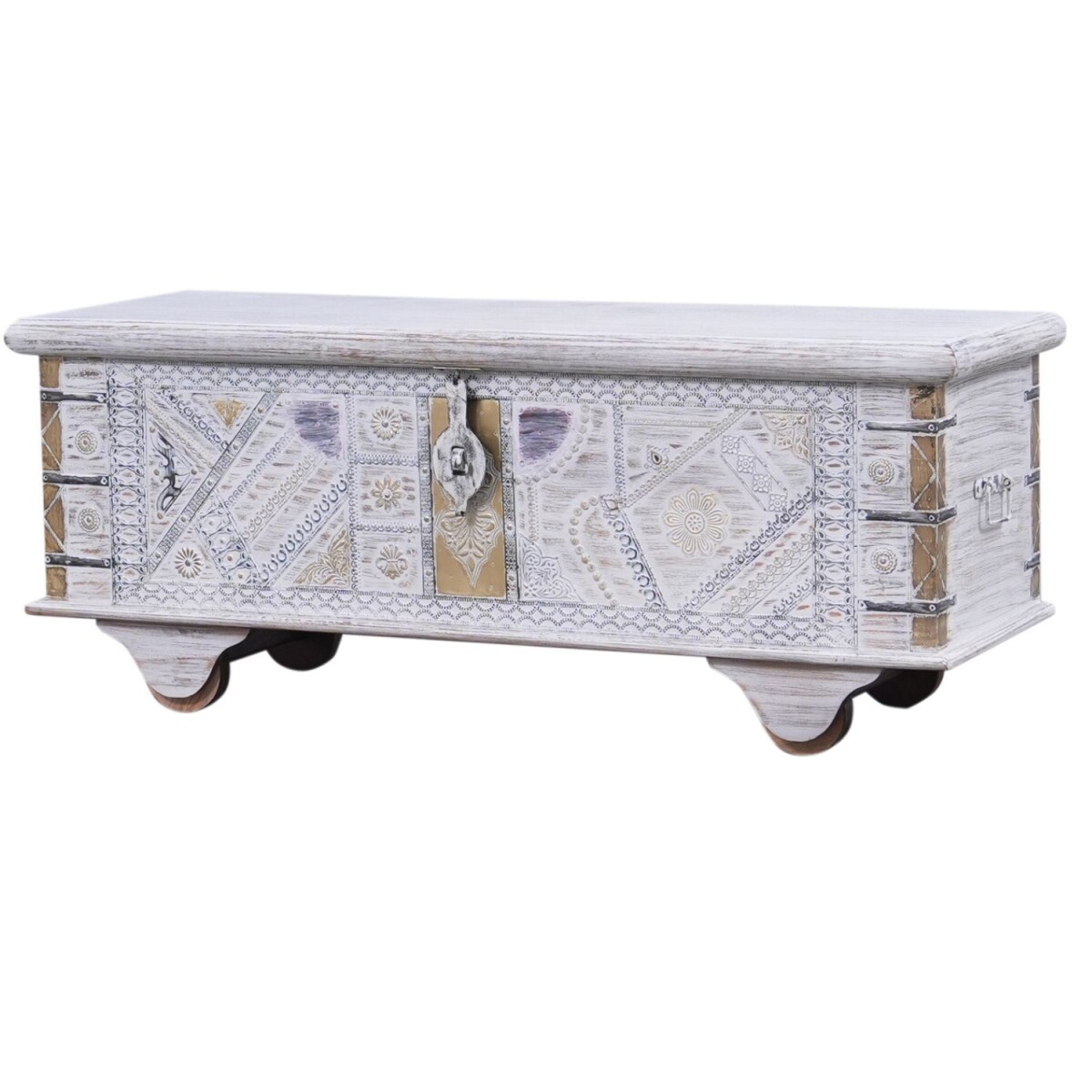 Cofre Barthel de madera maciza, estilo b box