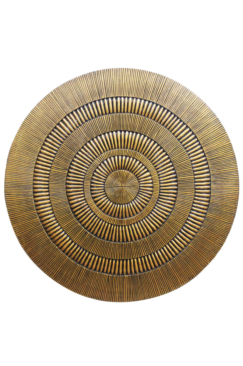 Orientalisches Wandpaneel Wanddeko Bader Holz Antik Gold run