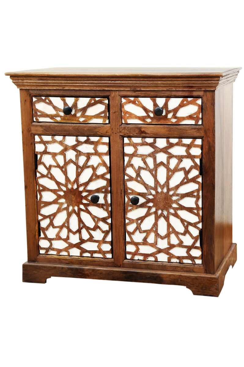 Cómoda marroquí de madera  box