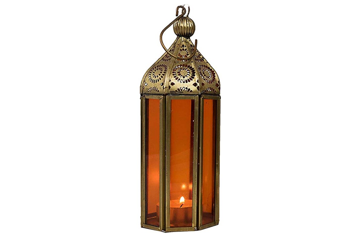 Linterna oriental Jayanti - Naranja box