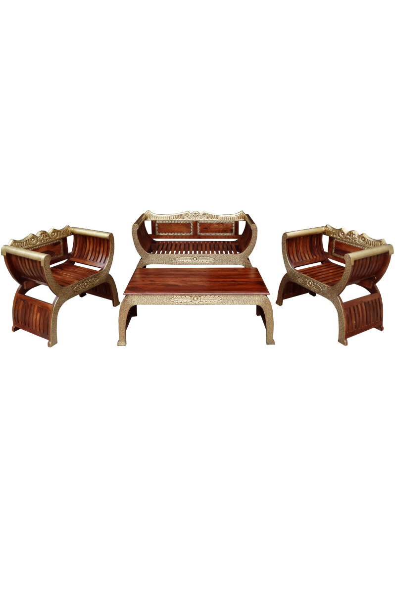 Conjunto de sofás orientales de 4 box