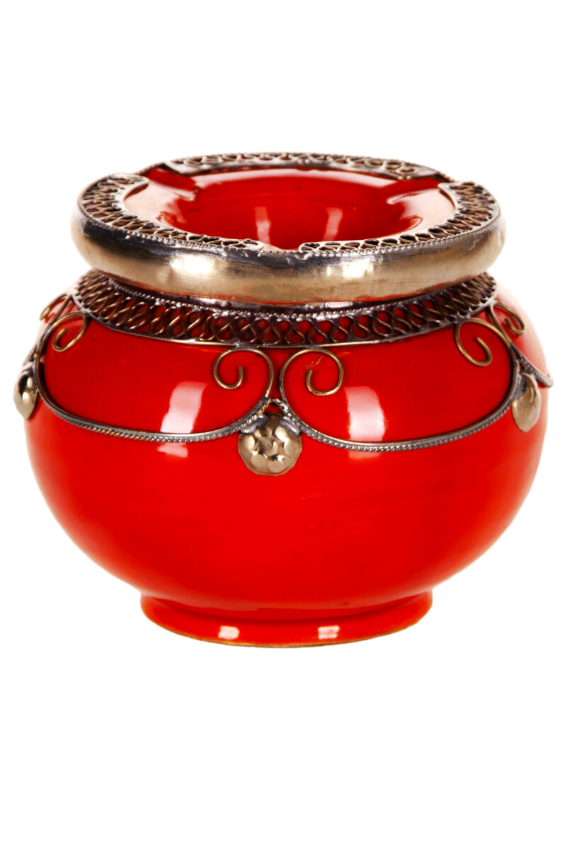 Cenicero marroquí Miranda - Rojo