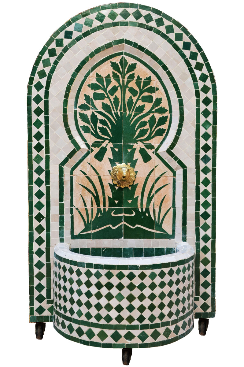 Fuente de jardín marroquí  box