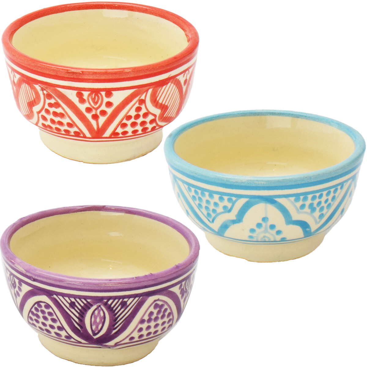 Juego de 3 cuencos orientales para salsa box