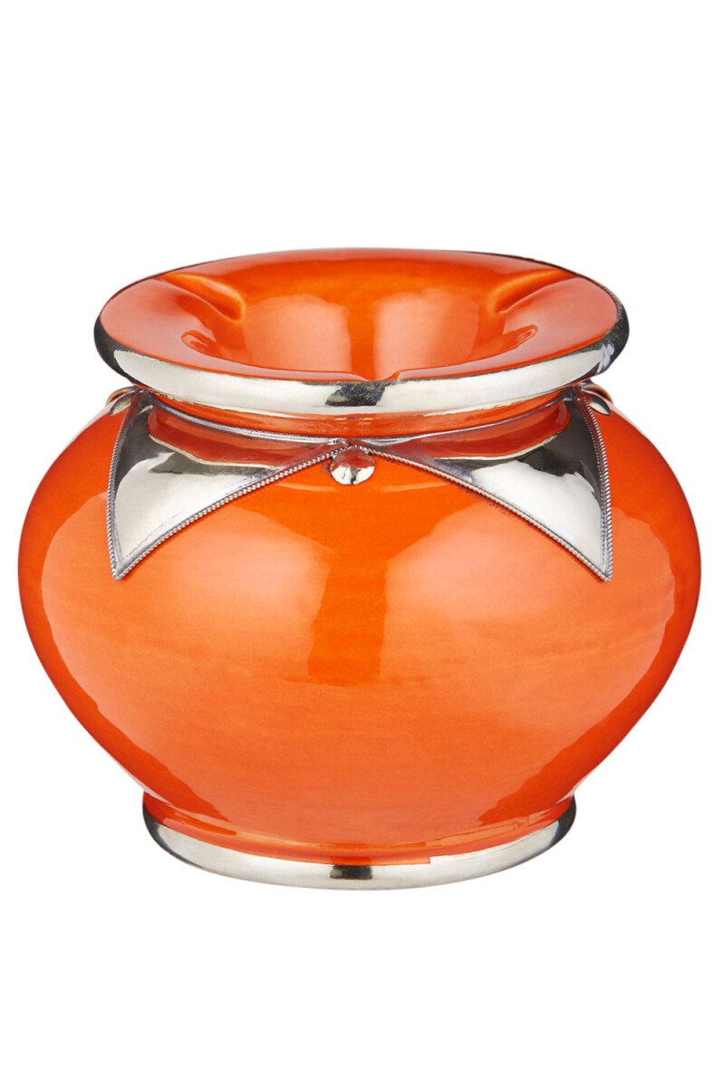 Cenicero oriental «Kanita» naranja