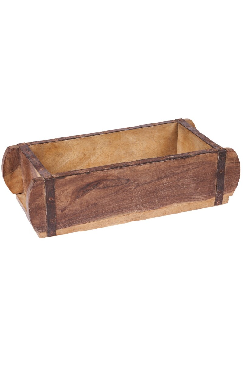 Caja de madera vintage y bandeja de made box