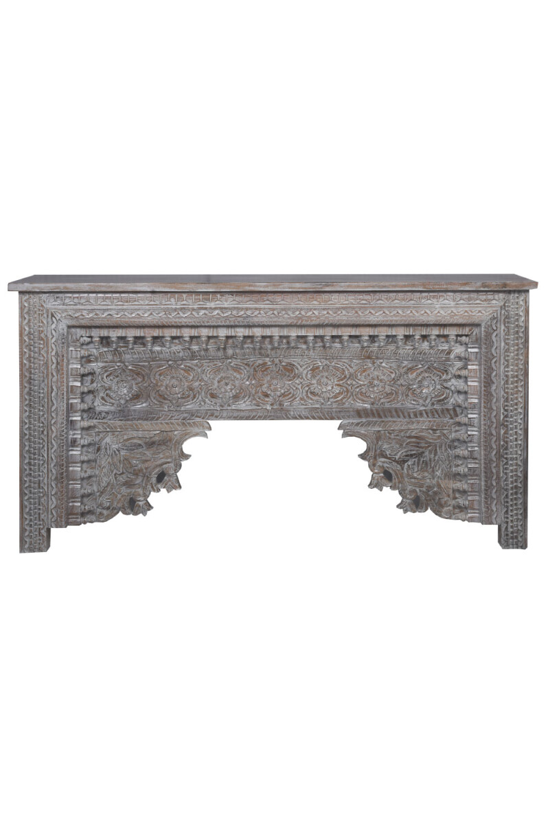 Consola de madera de estilo oriental Gas box