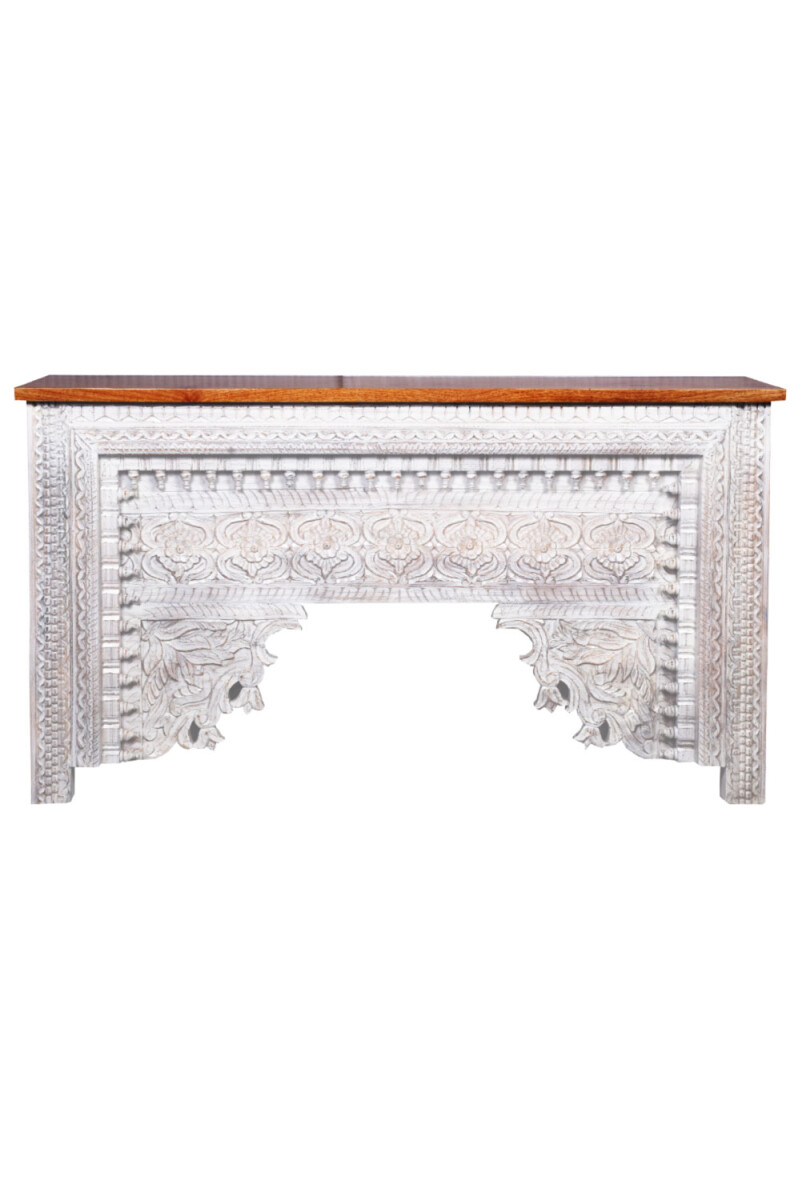Consola de madera de estilo oriental Gas box