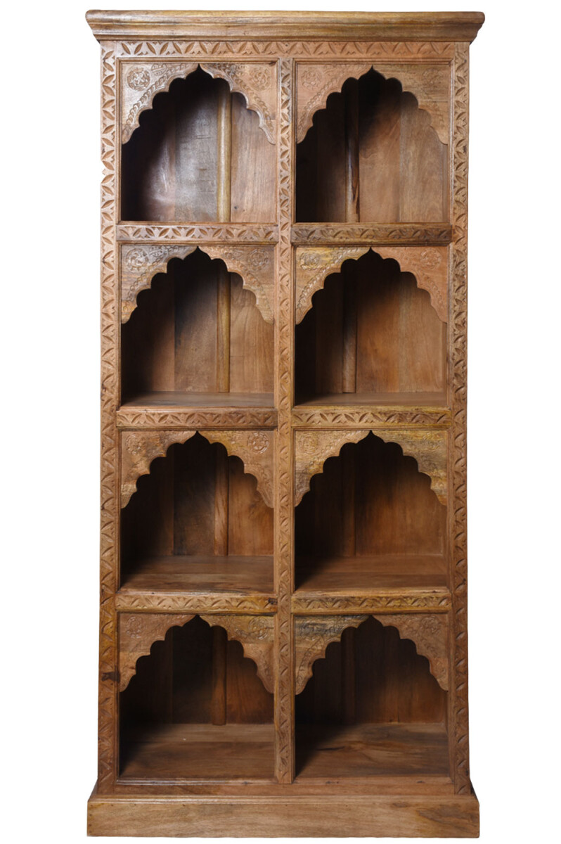 Estantería oriental de madera mac box