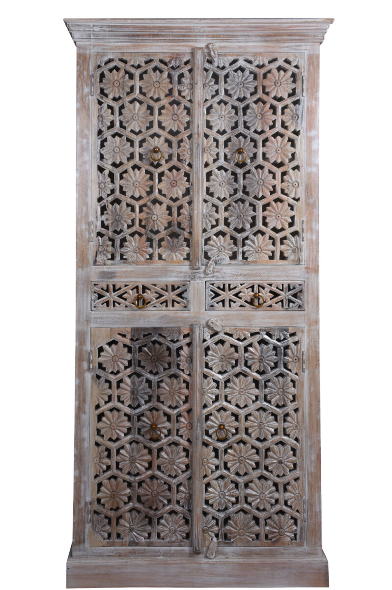 Armario vintage Hamada, color gris box