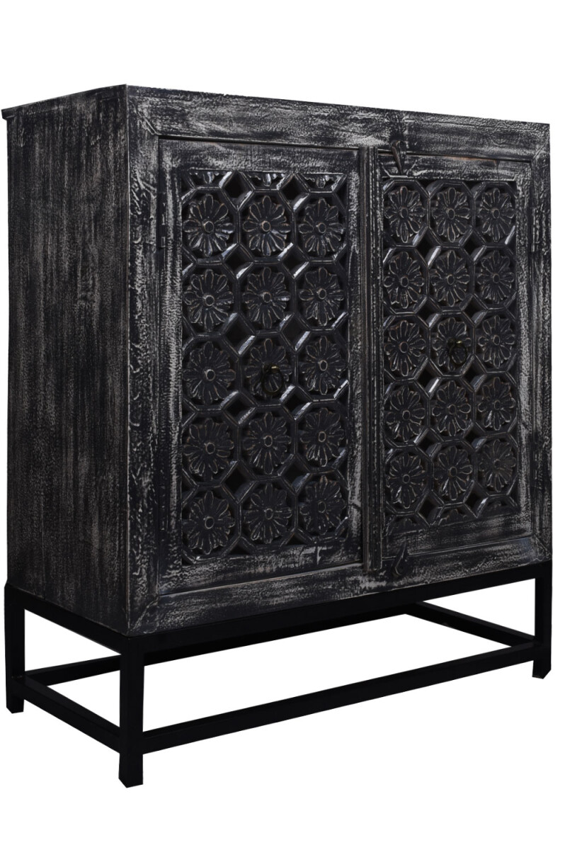 Aparador vintage de madera maciza Hatem box