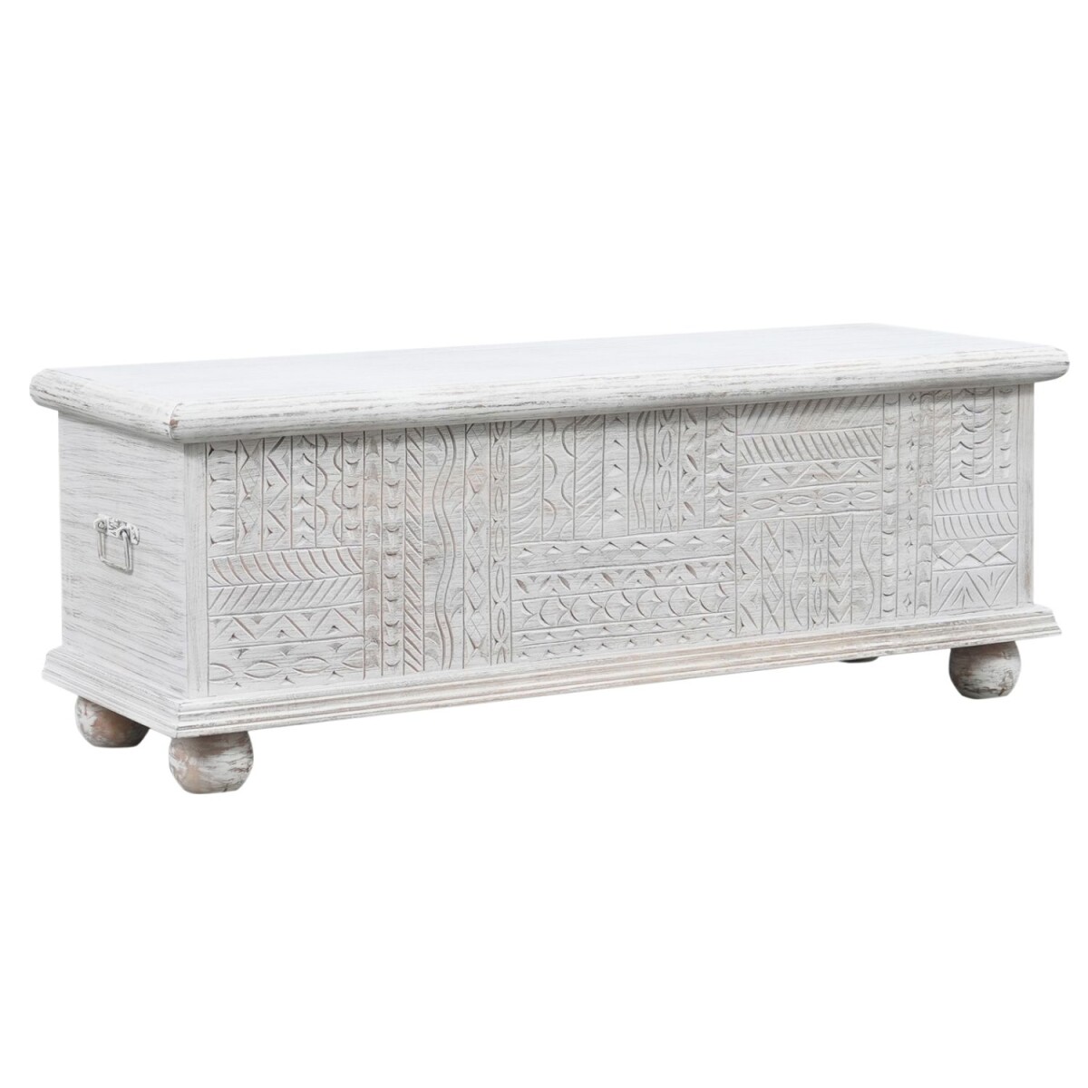 Cofre Dayyan de madera maciza, estilo bo box