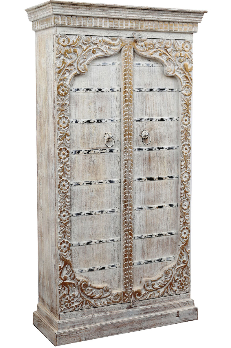 Armario de madera maciza de estilo orien box
