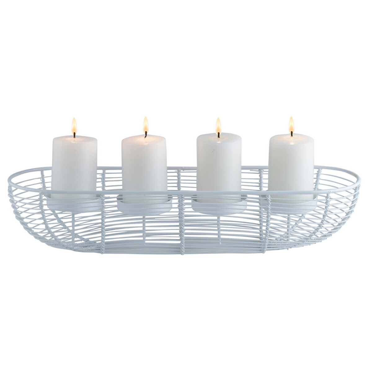 Portavelas para corona de Adviento, deco box