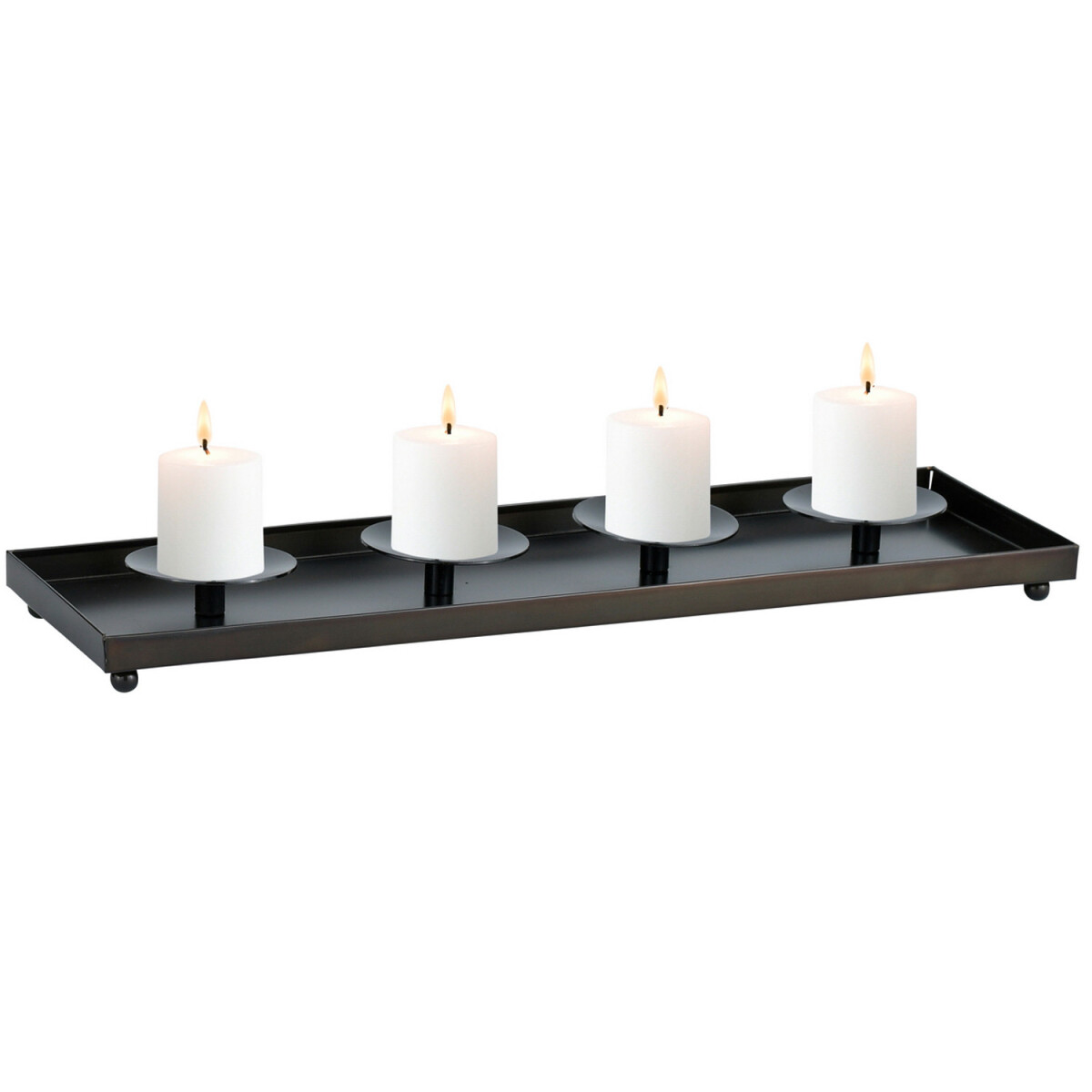 Portavelas de Adviento de estilo retro, decoración na