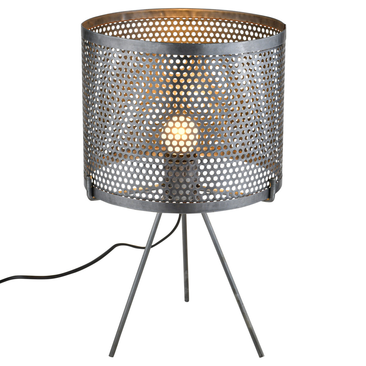Lámpara de mesa de estilo retro,  box