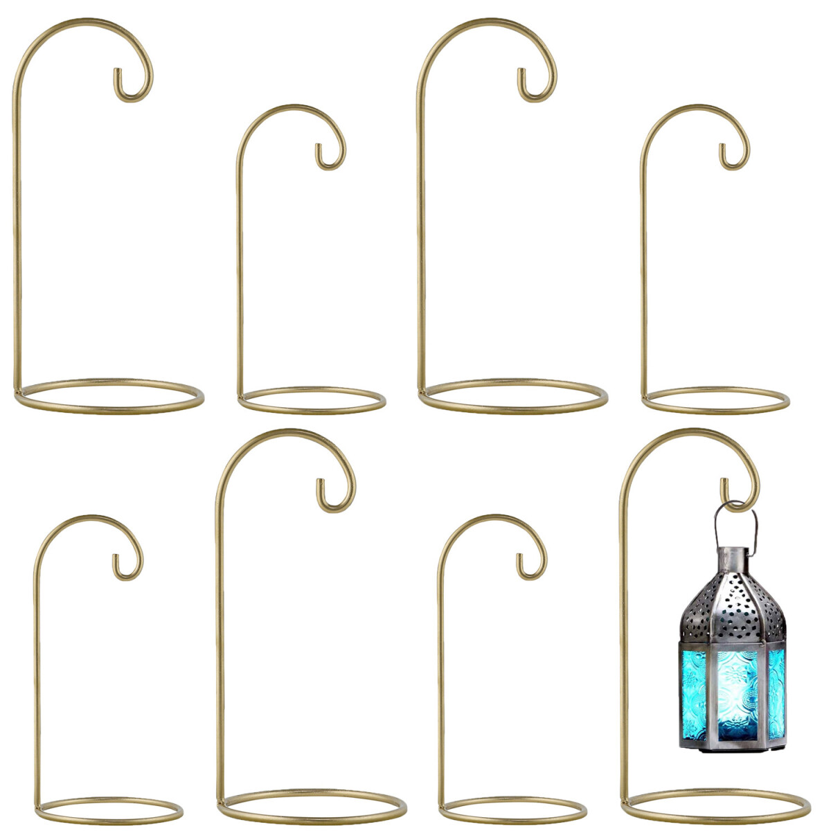 Juego de 8 soportes para farolillos «Bunu» de me
