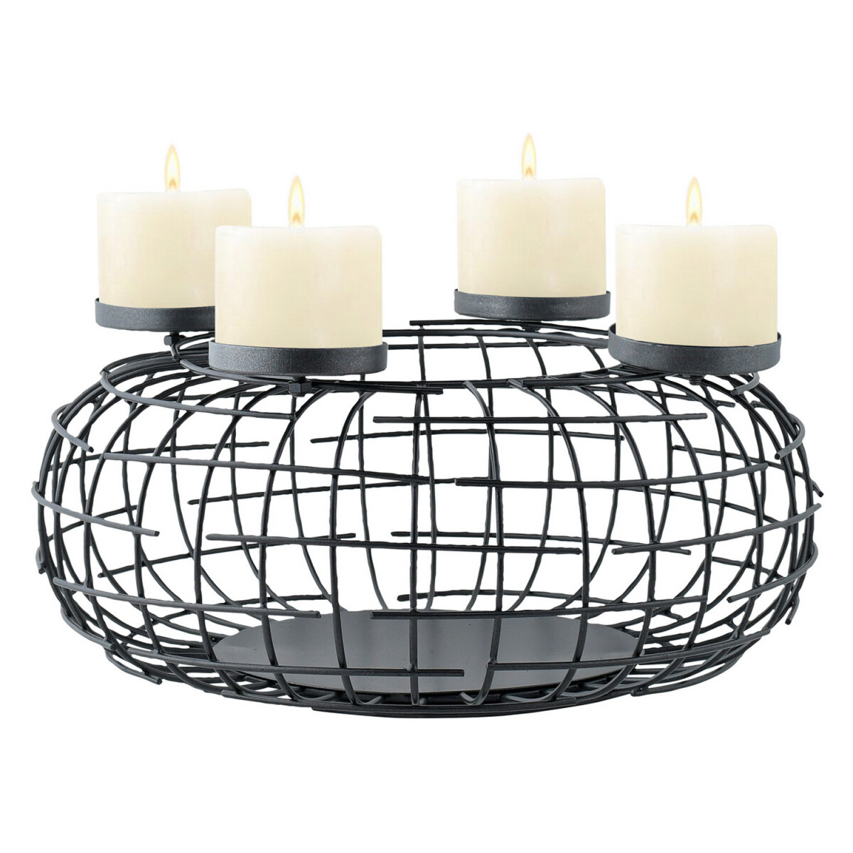 Corona de Adviento moderna, decoraci&oac box