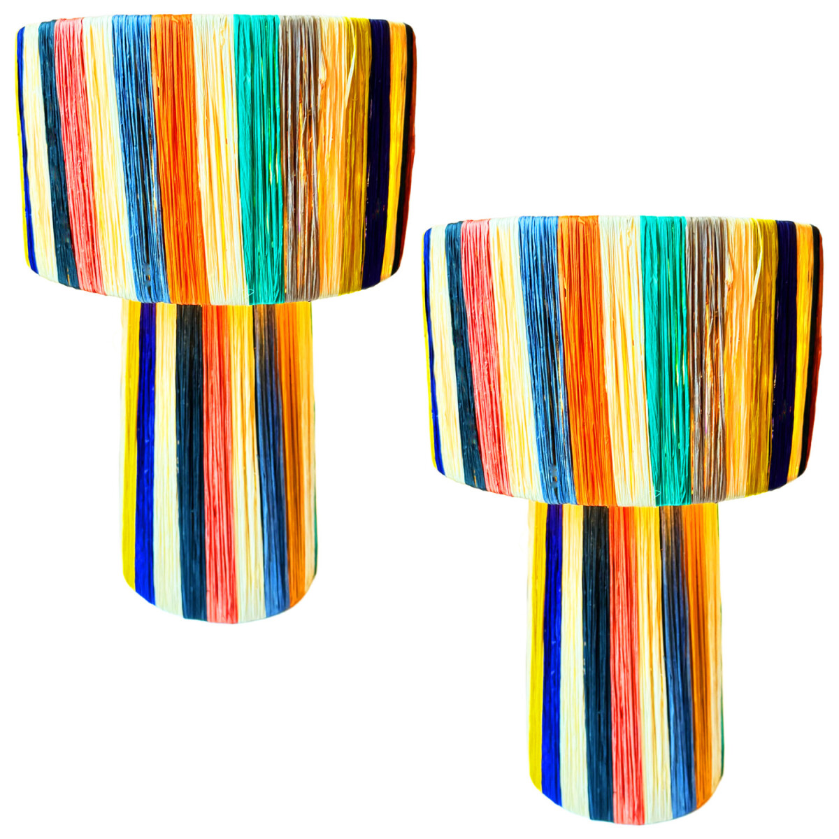 Juego de 2 lámparas de mesa decor box