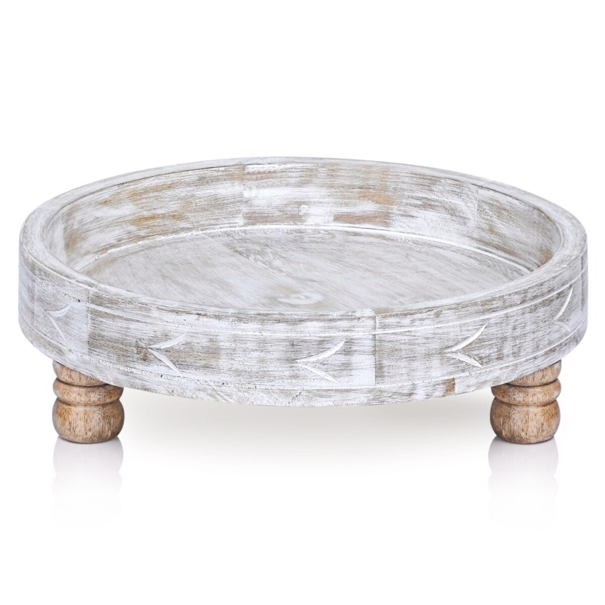 Tabla decorativa con flores estilo boho  box
