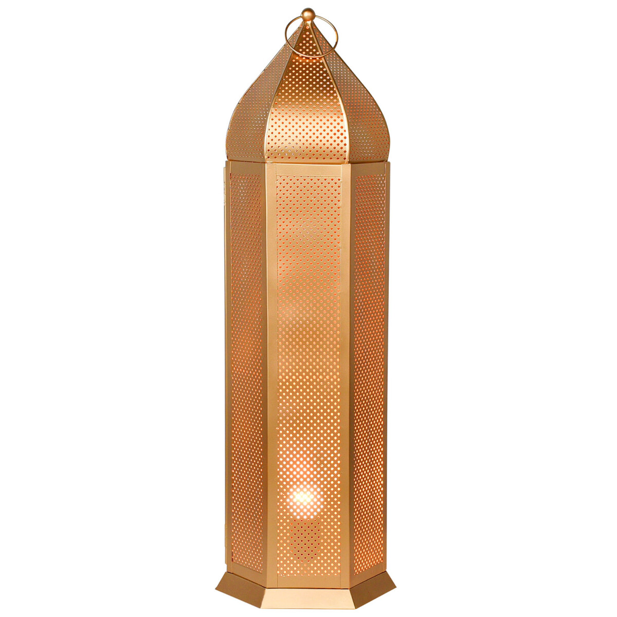 Lámpara de pie oriental Azel, 72 cm
