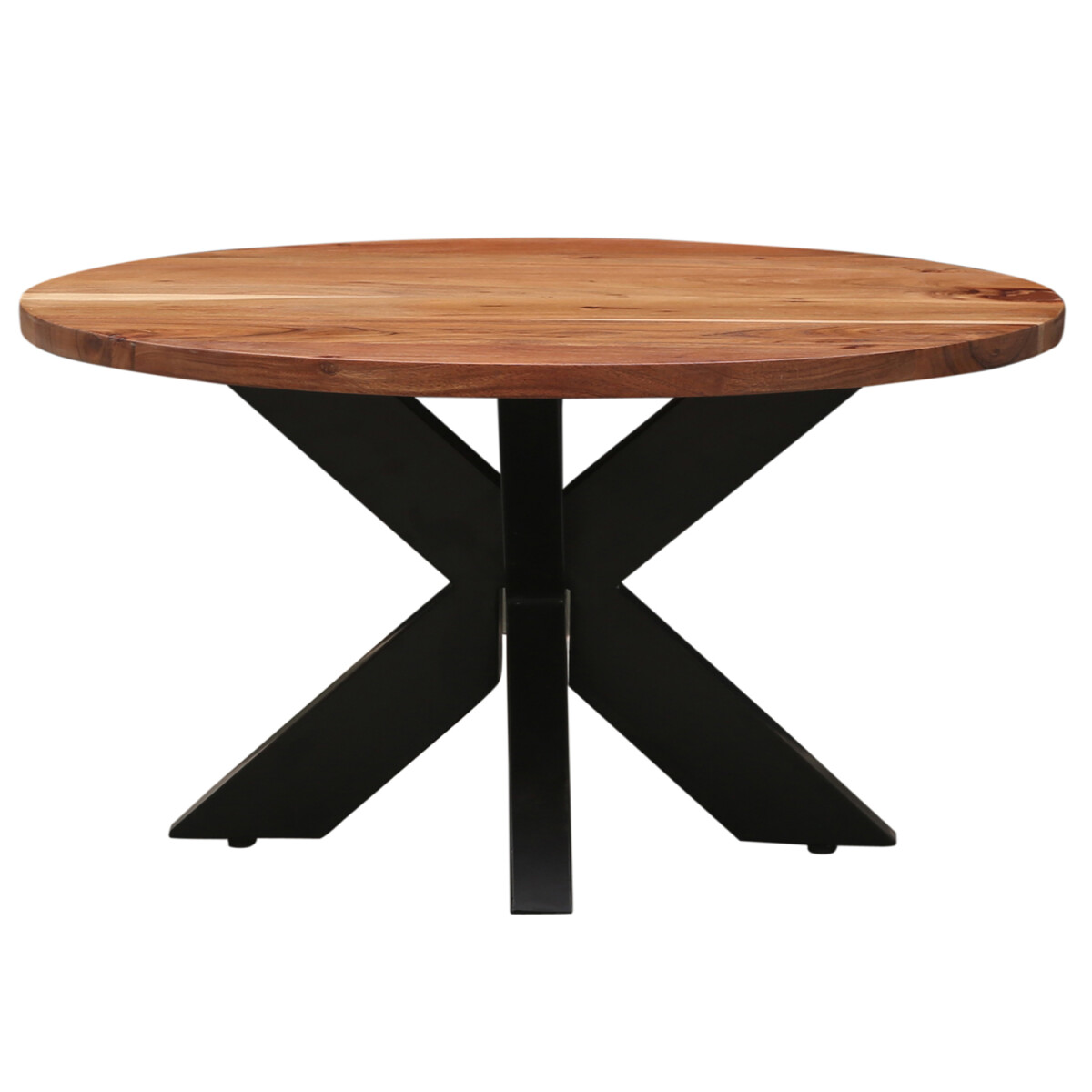 Mesa de centro Abele redonda de 70 cm co box