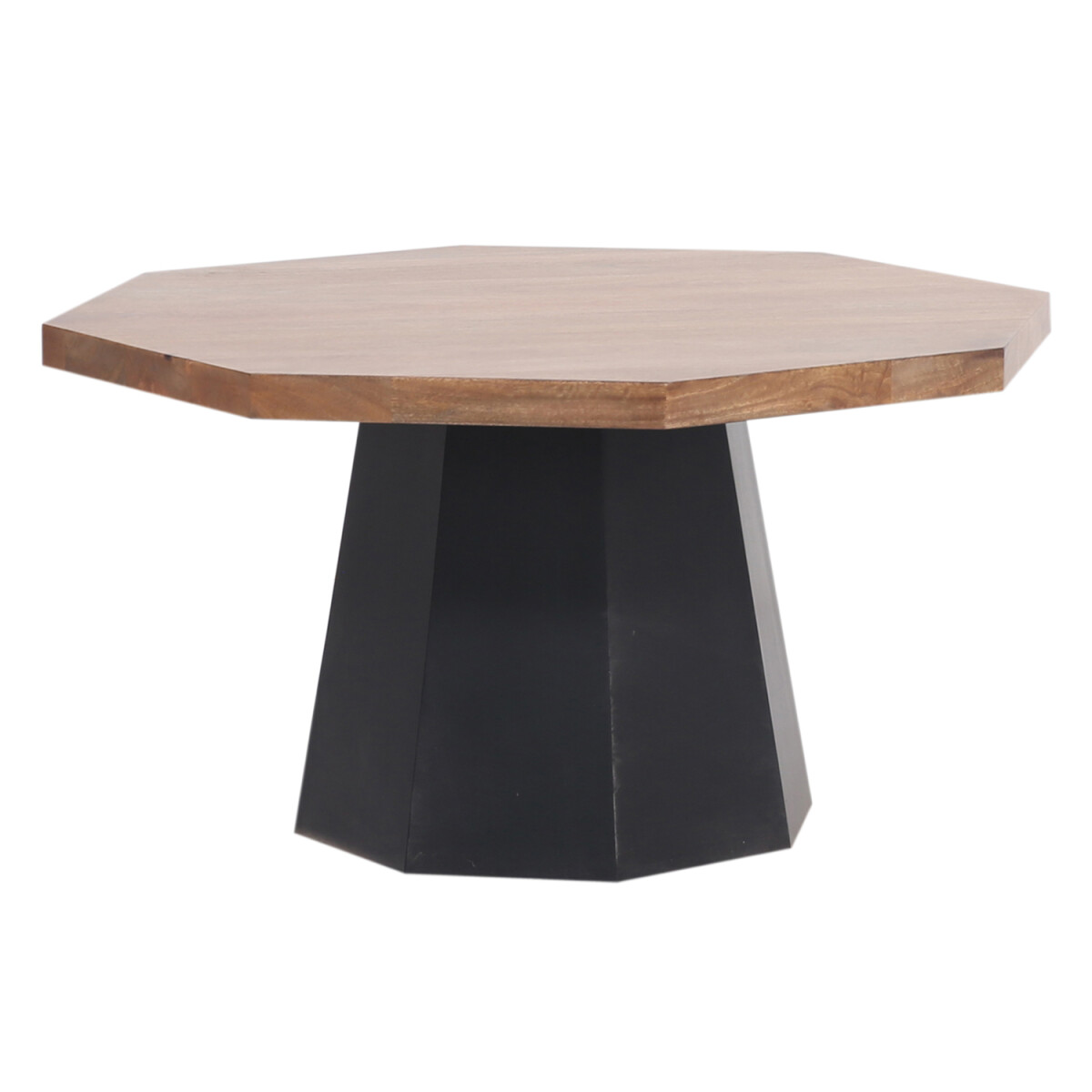 Mesa de centro redonda Adelar de 90 cm,  box