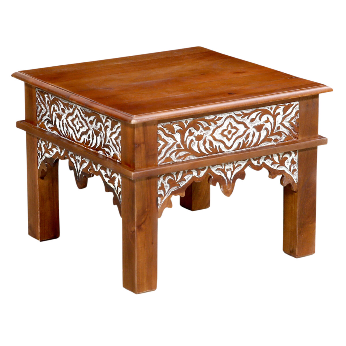Achaz: mesa de centro oriental de madera box