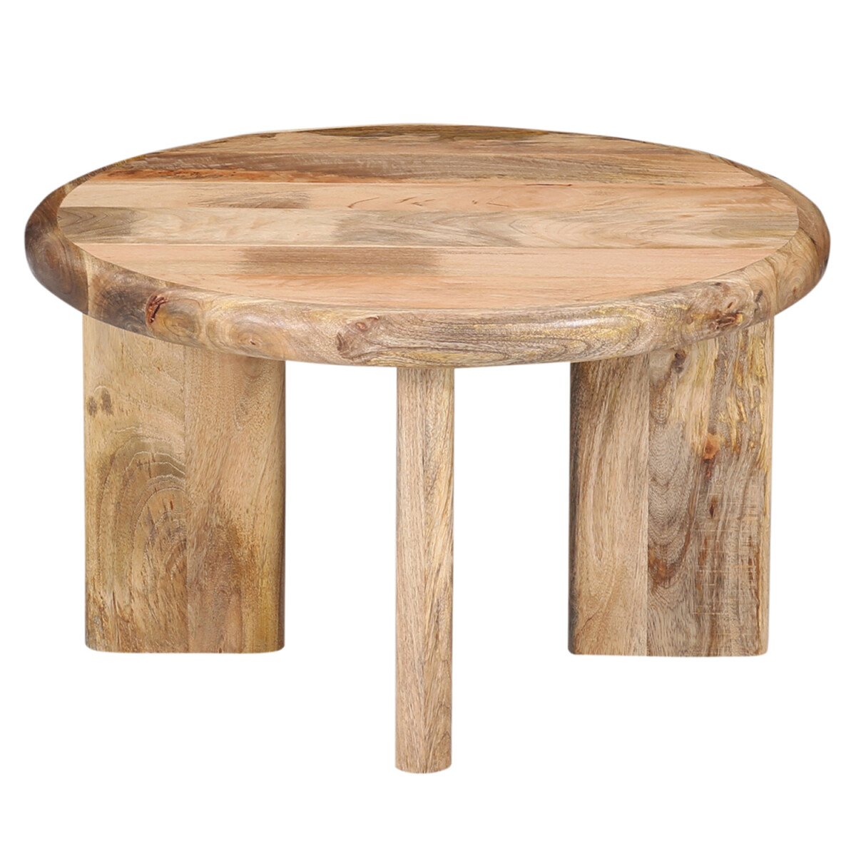 Mesa de centro Acaimo redonda de 55 cm,  box