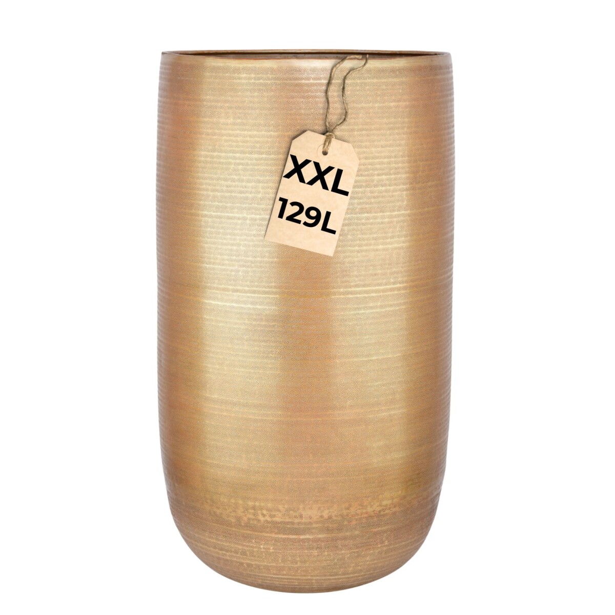 Maceta Camiel dorada de 81 cm: maceta re box