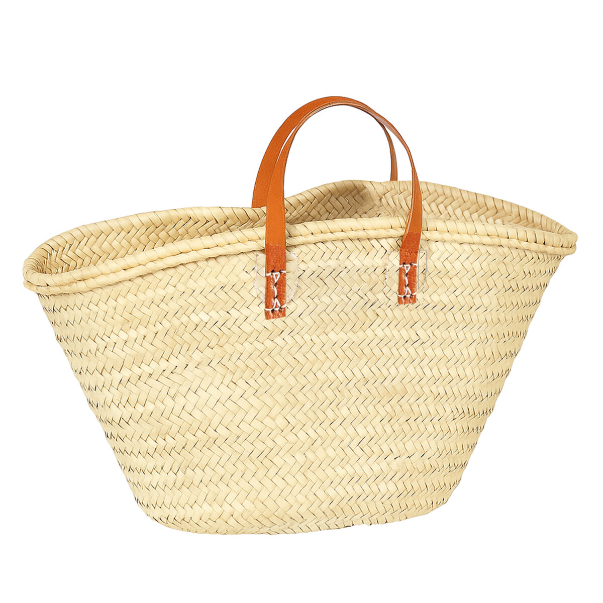 Bolso de mimbre Cestal Kurz: bolso trenzado de 55 cm de hoja