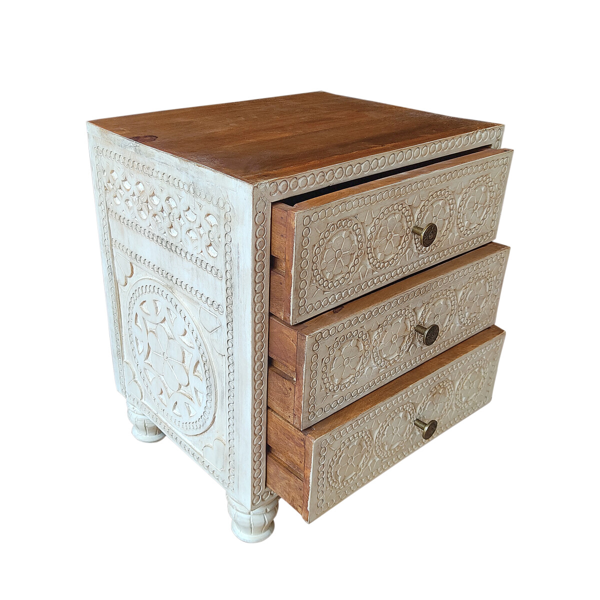 Mesita de noche de estilo oriental Nuwei box
