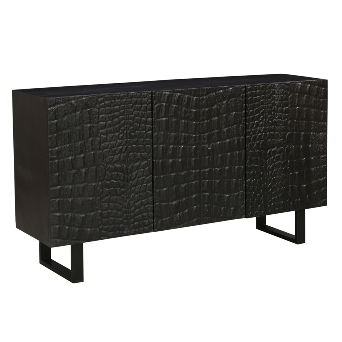 Aparador Adriaen de 142 cm – Negro box