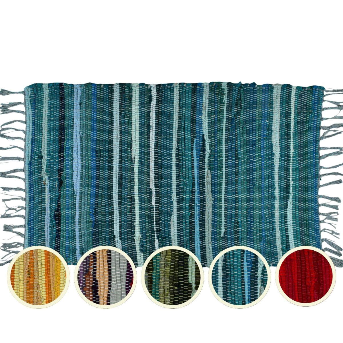 Alfombra Callum Blau 90 × 50 cm |  box