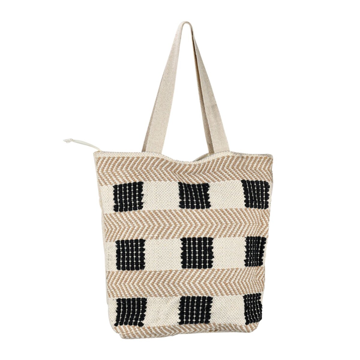 Bolso boho Kalpur -2- 43 x 40 cm | Bolso grande de algod&oac