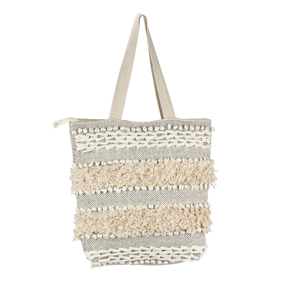 Bolso boho Kalpur -3- 43 x 40 cm | Bolso grande de algod&oac
